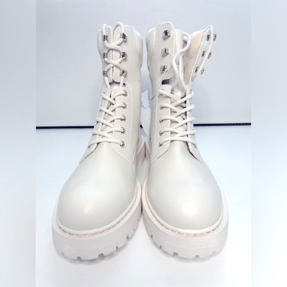 H & M Ankle-high boots - Cream coloured - Picture 5 of 12